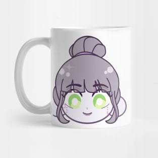 Cookie Chibi Head Pixal Elemental Master Nindroid Mug